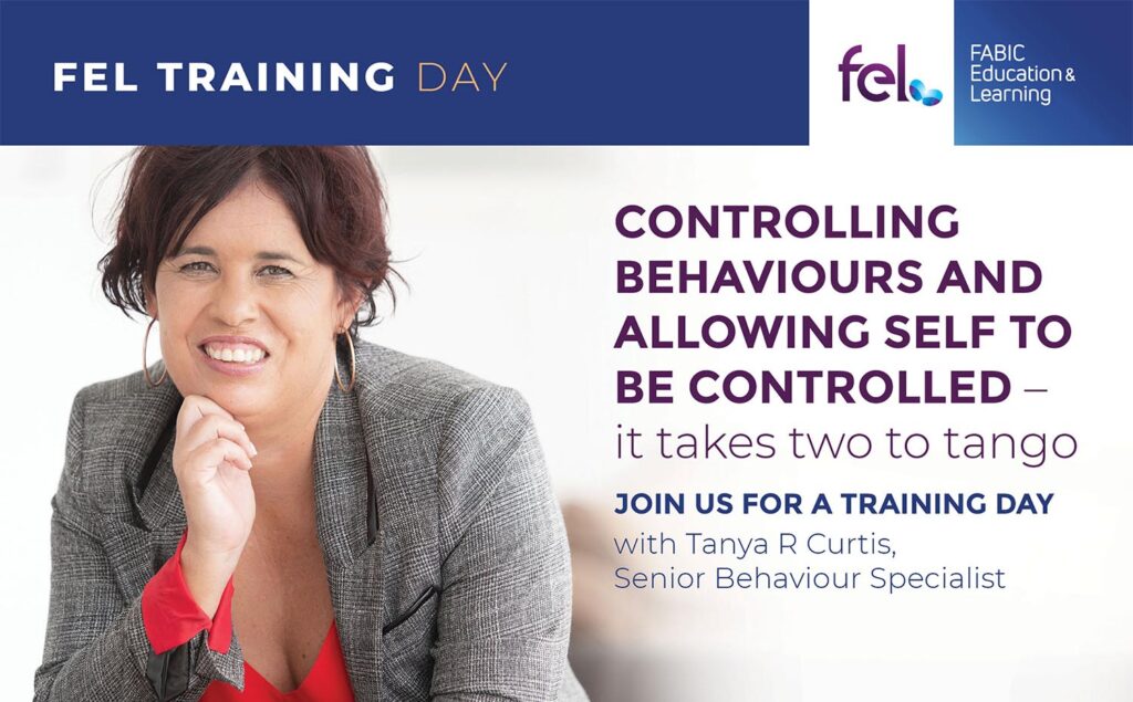 Controlling Behaviours and Allowing Self to be Controlled Sep 2024