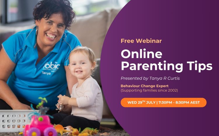 Free Webinar Online Parenting Tips with Tanya Curtis